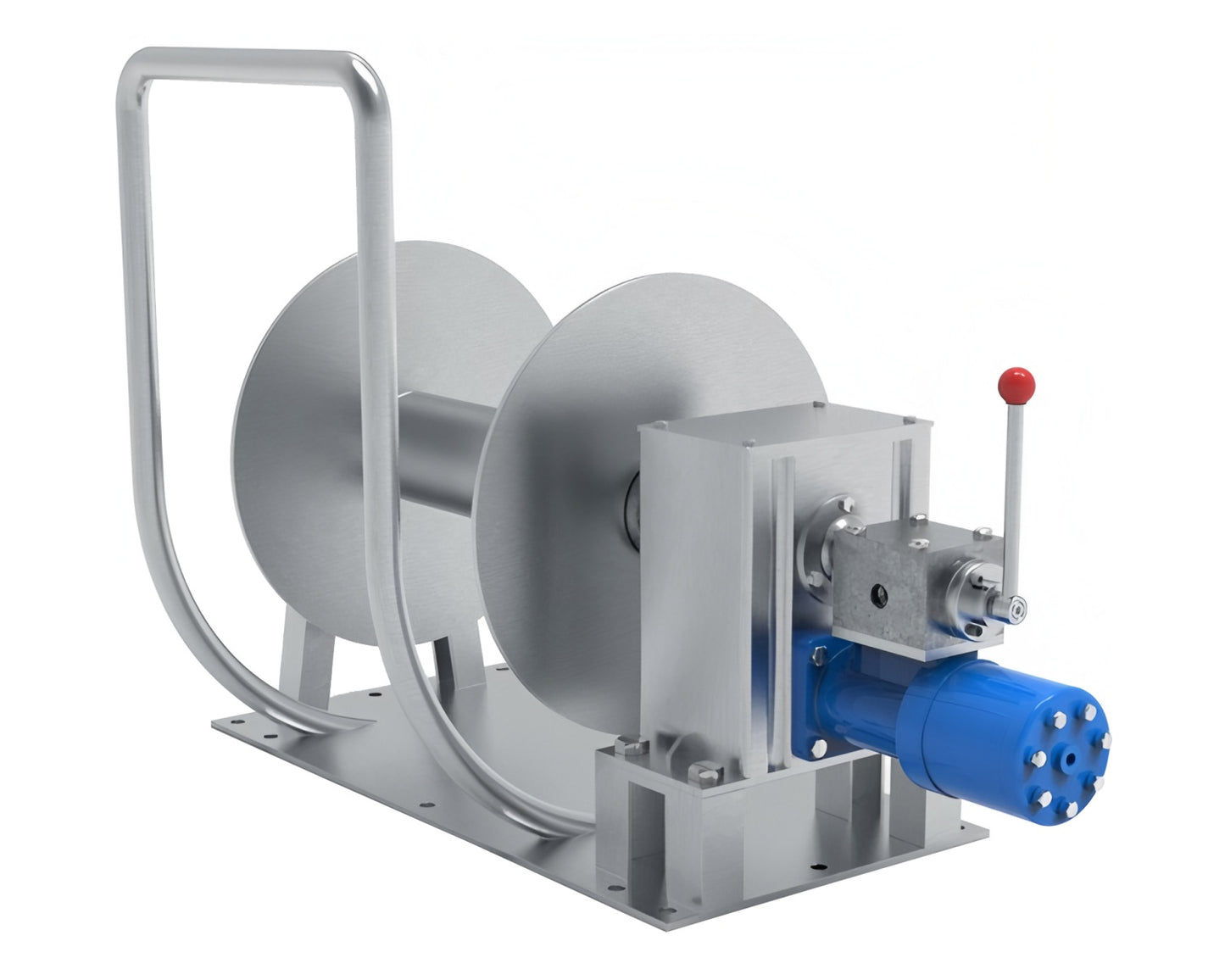 Hydraulic winch