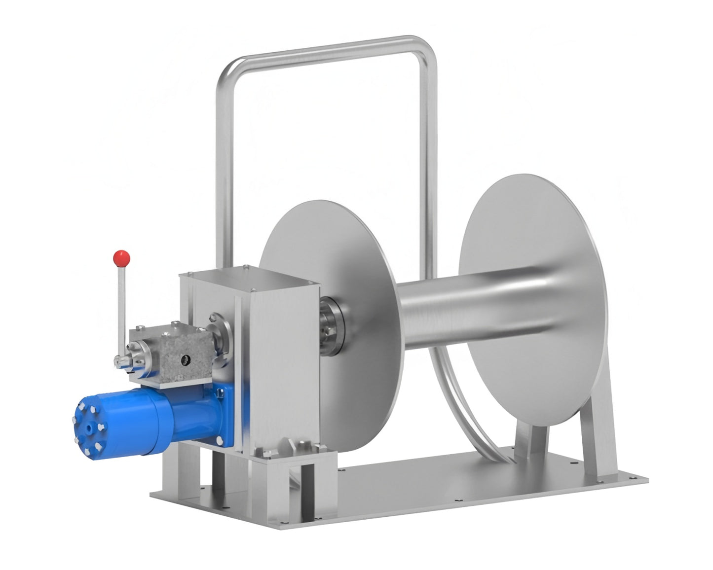 Hydraulic winch