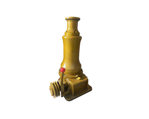 Direct-coupled belt pulley cast iron windlass