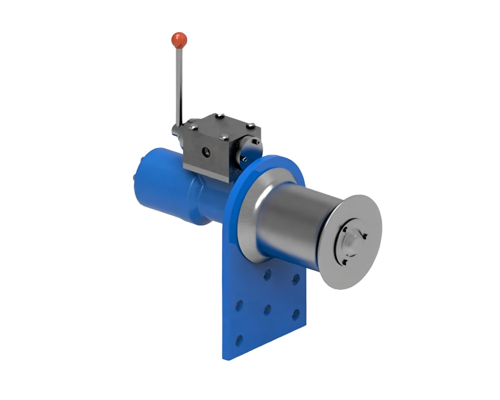 Hydraulic anchor winch