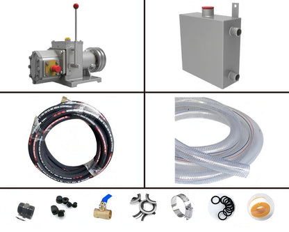 Hydraulic anchor winch