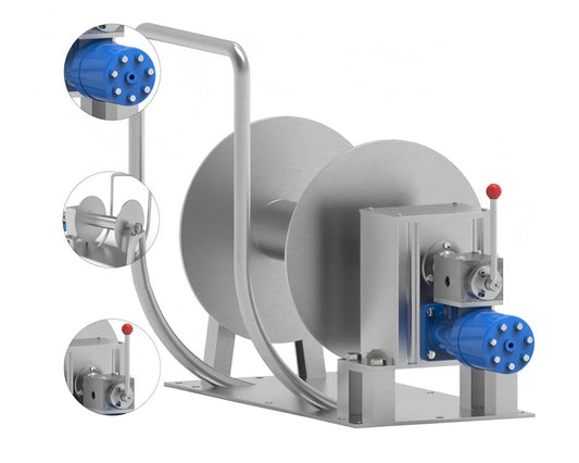 Hydraulic winch