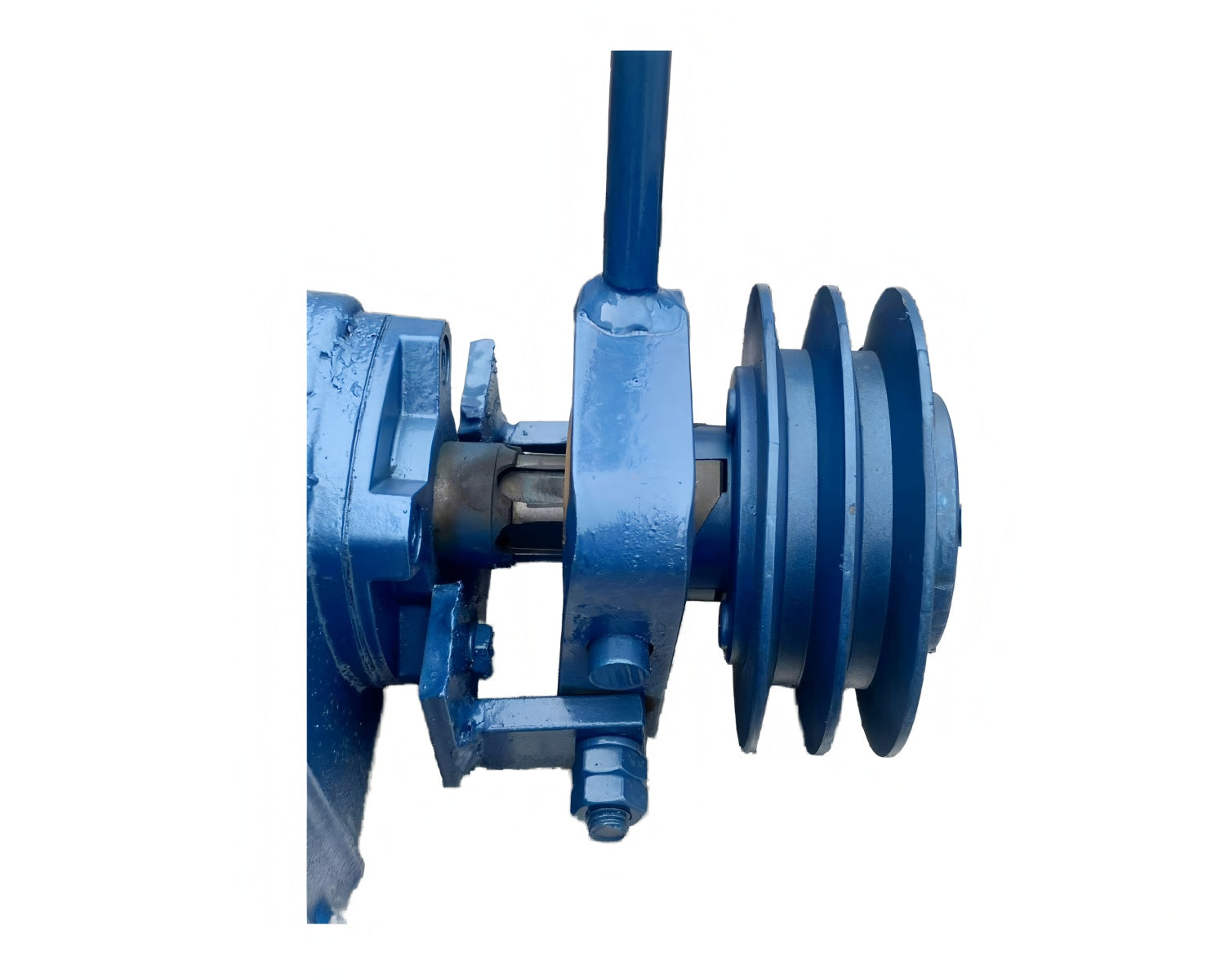 Belt pulley windlass