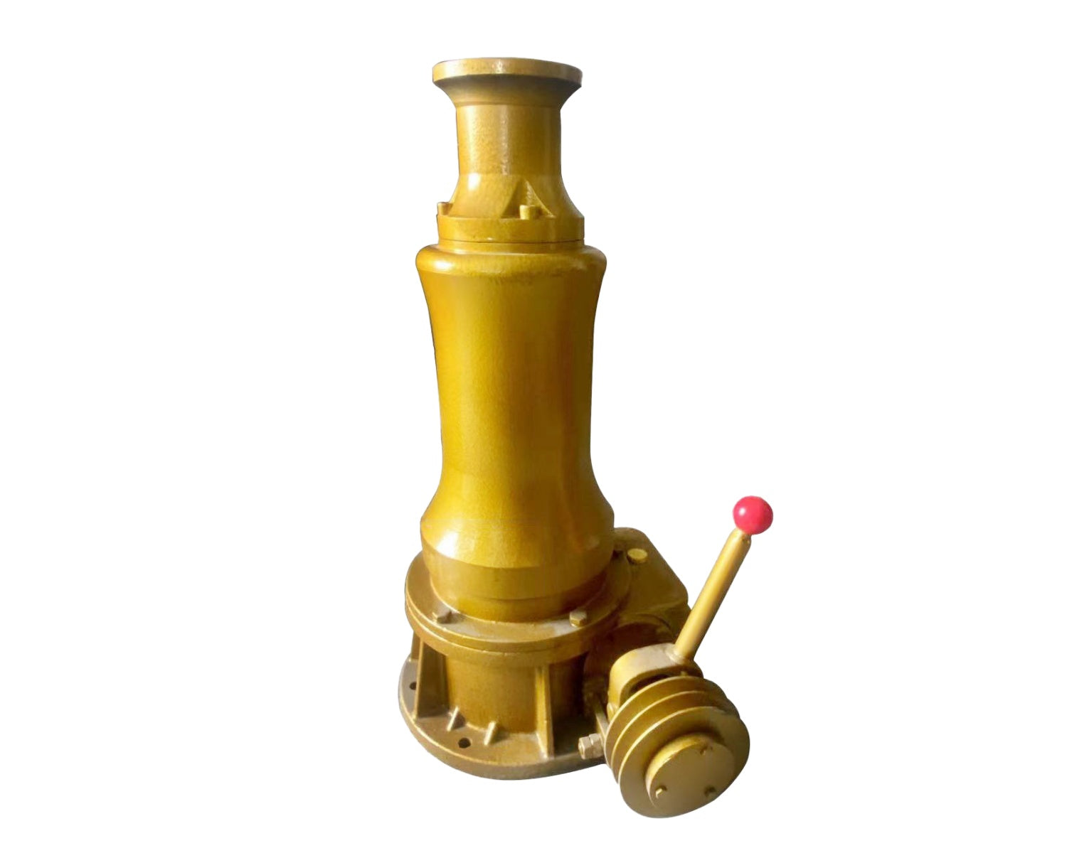 Direct-coupled belt pulley cast iron windlass