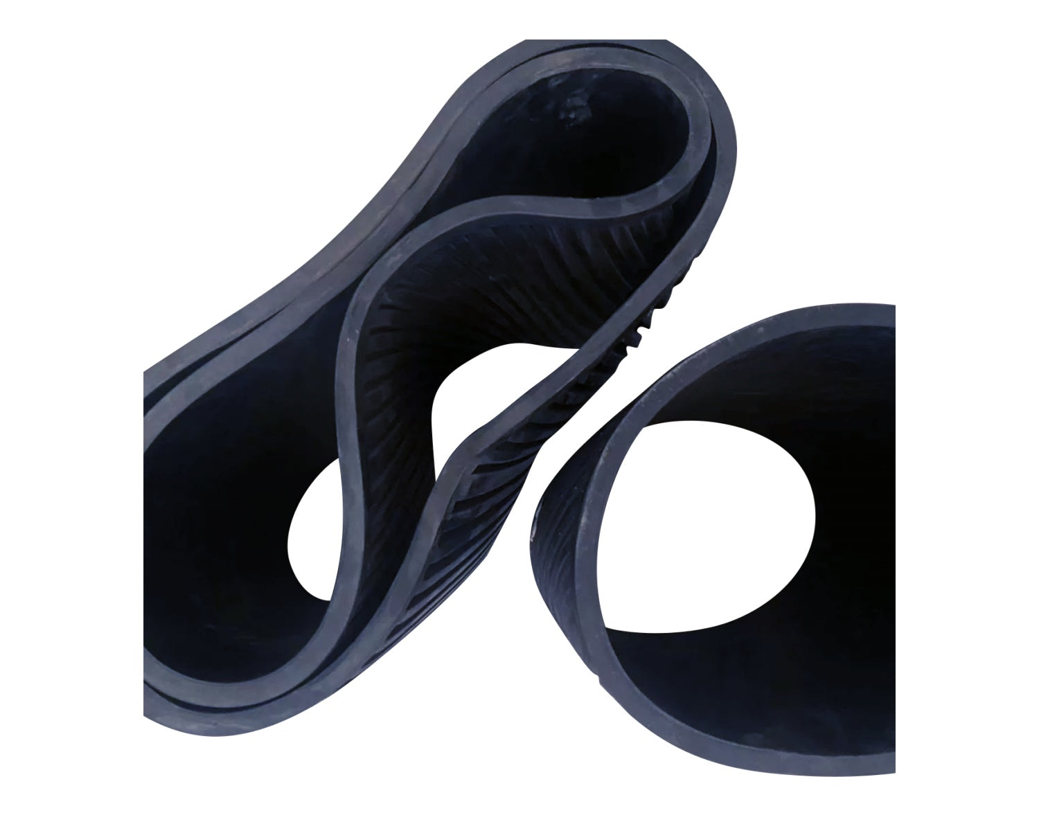 Rubber roller for net hauling machine