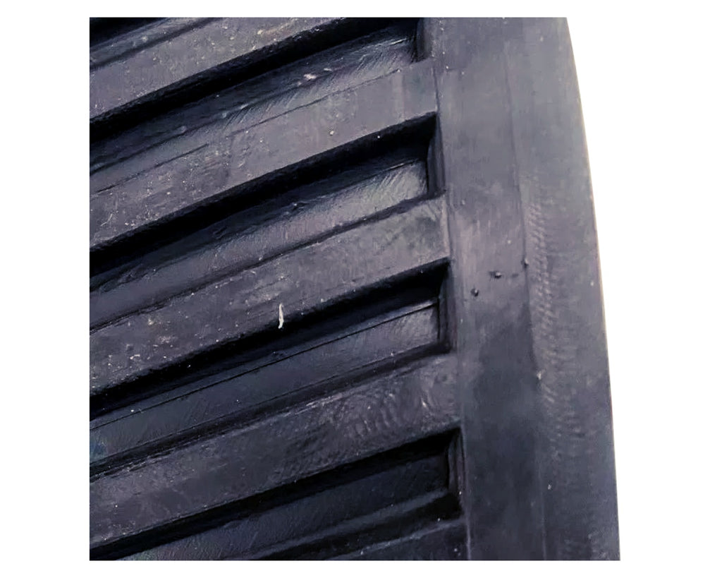 Rubber roller for net hauling machine